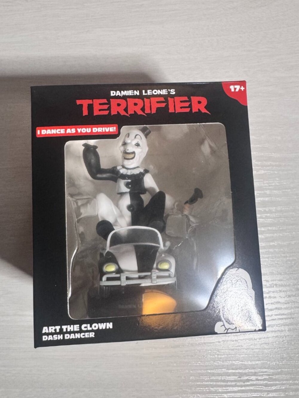 Art the Clown IN CAR Terrifier Dash Dancer Figure Surreal Entertainment NIB